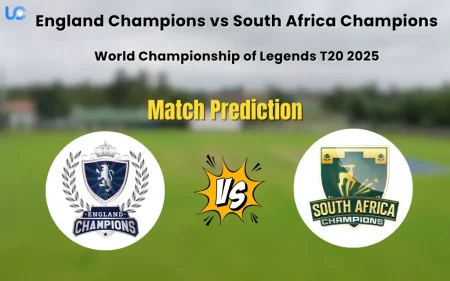 England Champions vs South Africa Champions Match Predictio