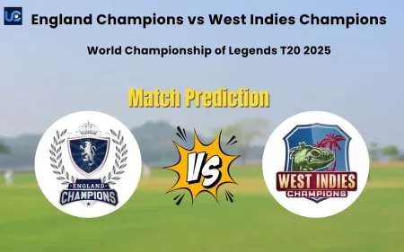 England Champions vs West Indies Champions Match Prediction