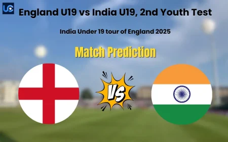 Who will Win England U19 vs India U19? Match Prediction – India U19 tour of England 2025 England U19 vs India U19 Match Prediction