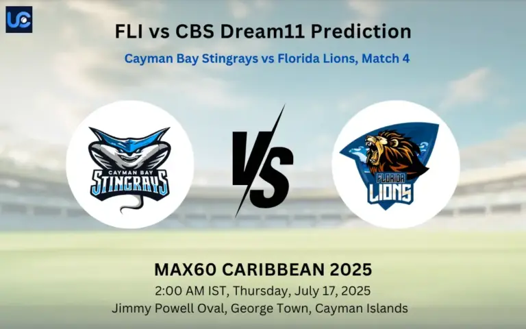 FLI vs CBS Dream11 Prediction