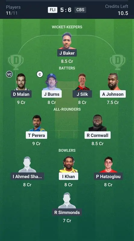 FLI vs CBS Small League Team