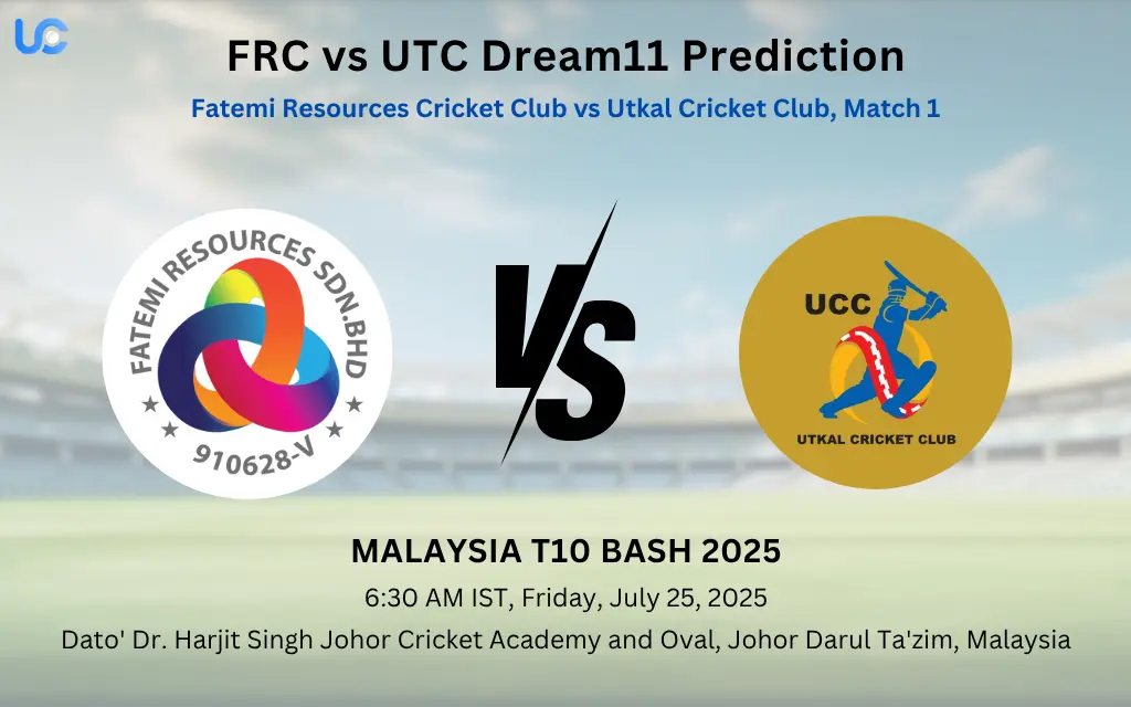 FRC vs UTC Dream11 Prediction