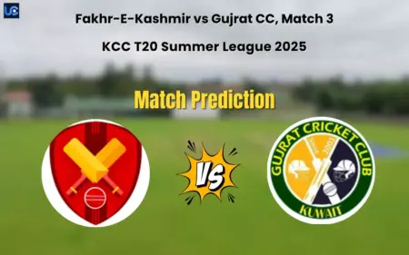 Fakhr-E-Kashmir vs Gujrat CC Match Prediction