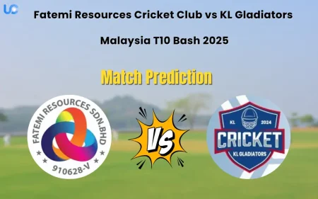 Who will Win Fatemi Resources Cricket Club vs KL Gladiators? Match Prediction – Malaysia T10 Bash 2025 Fatemi Resources Cricket Club vs KL Gladiators Match Prediction