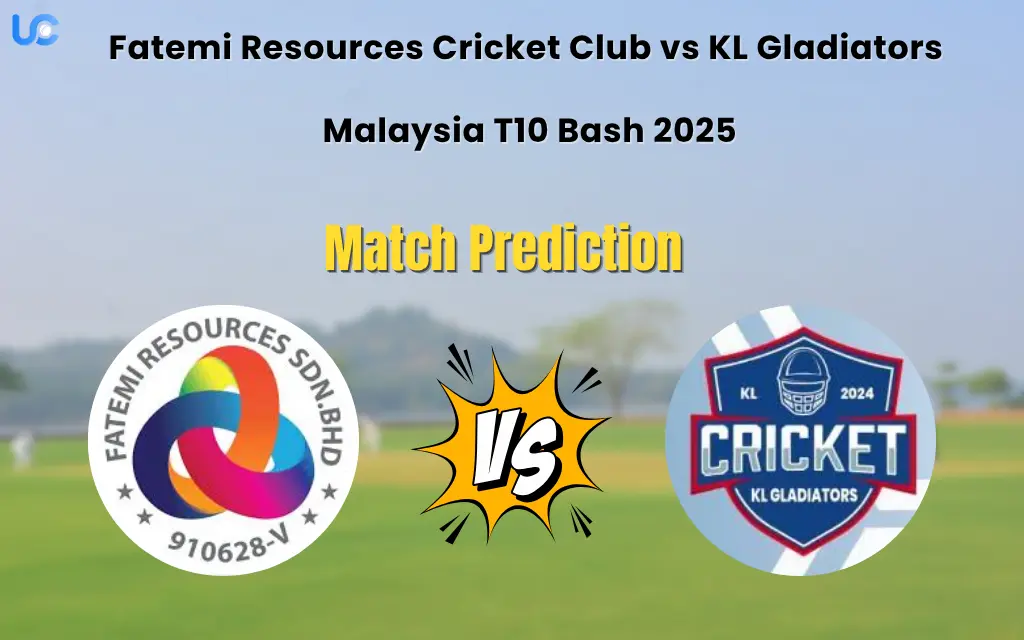 Fatemi Resources Cricket Club vs KL Gladiators Match Prediction