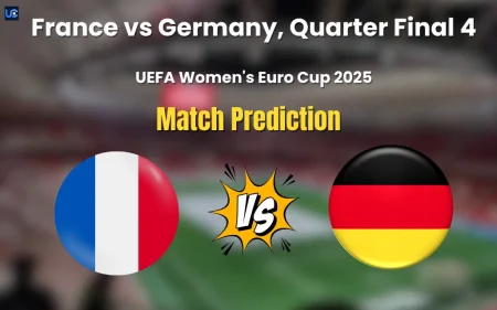 Who will Win France vs Germany? Match Prediction – UEFA Women’s Euro Cup 2025 France vs Germany Match Prediction