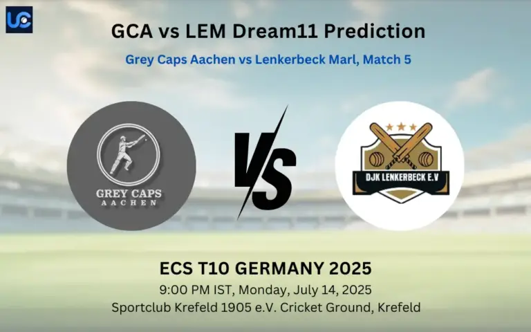 GCA vs LEM Dream11 Prediction