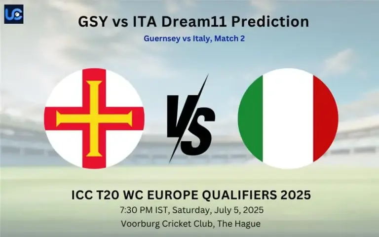 GSY vs ITA Dream11 Prediction