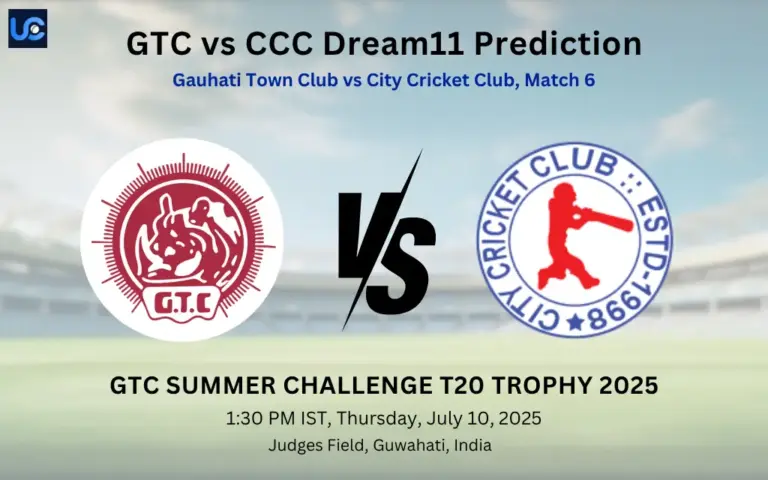 GTC vs CCC Dream11 Prediction