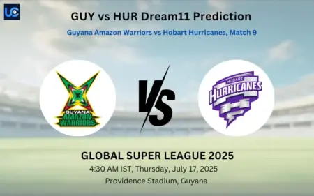 GUY vs HUR Dream11 Prediction