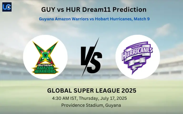 GUY vs HUR Dream11 Prediction