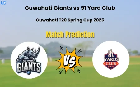 Guwahati Giants vs 91 Yard Club Match Prediction