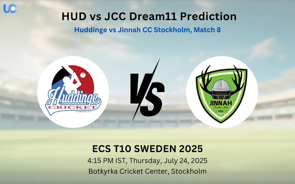 HUD vs JCC Dream11 Prediction