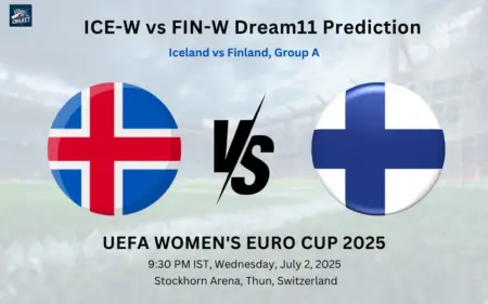ICE-W vs FIN-W Dream11 Prediction