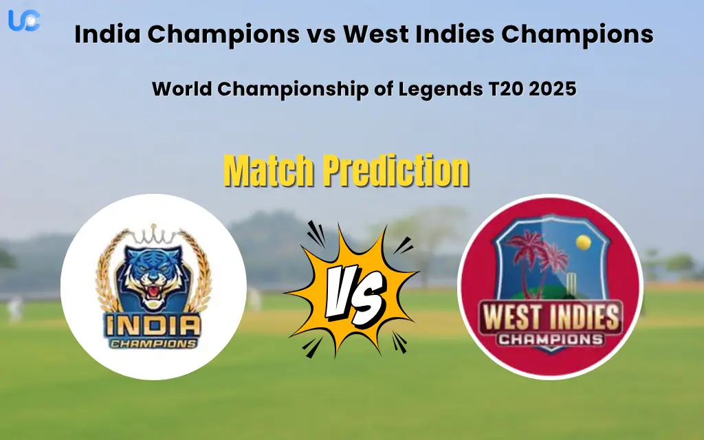 India Champions vs West Indies Champions match Prediction