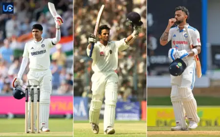 Indian Players With Most Runs In A Test Series In England 