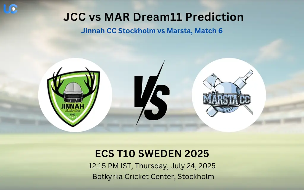 JCC vs MAR Dream11 Prediction