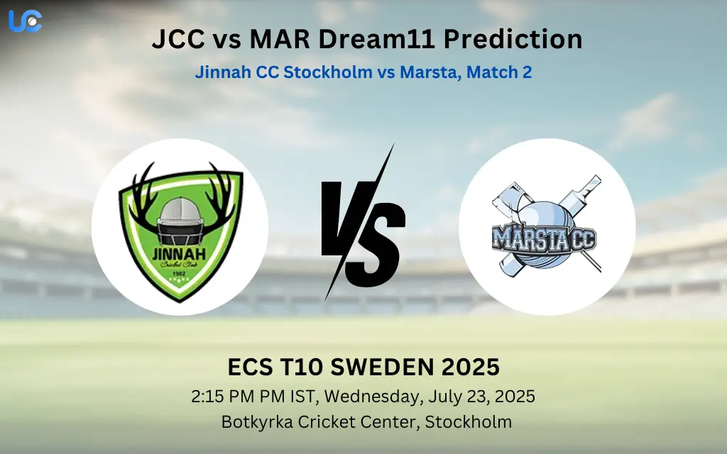 JCC vs MAR Dream11 Prediction