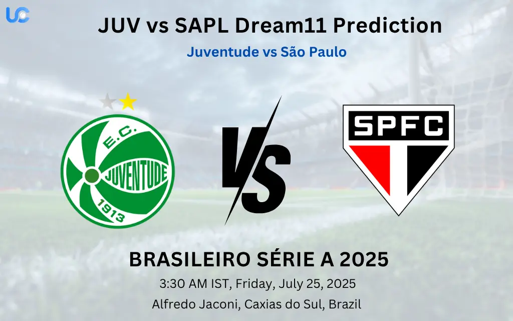 JUV vs SAPL Dream11 Prediction