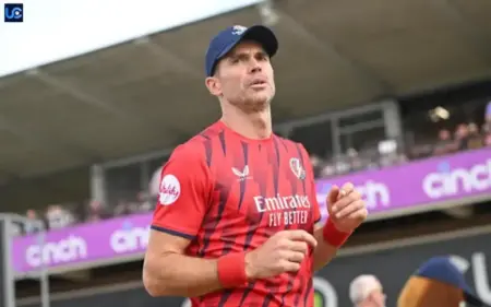 James Anderson is set to play in The Hundred