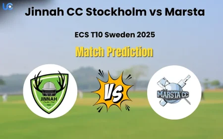 Who will Win Jinnah CC Stockholm vs Marsta? Match Prediction – ECS T10 Sweden 2025 Jinnah CC Stockholm vs Marsta Match Prediction
