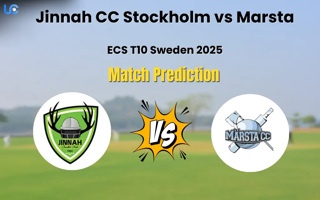 Who will Win Jinnah CC Stockholm vs Marsta? Match Prediction – ECS T10 Sweden 2025 Jinnah CC Stockholm vs Marsta Match Prediction
