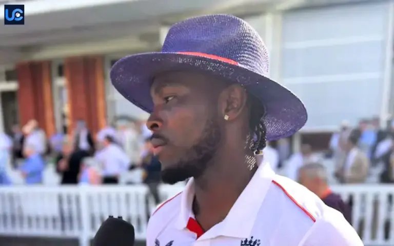 Jofra Archer after making return to test cricket