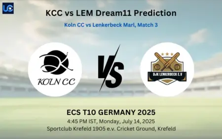 KCC vs LEM Dream11 Prediction