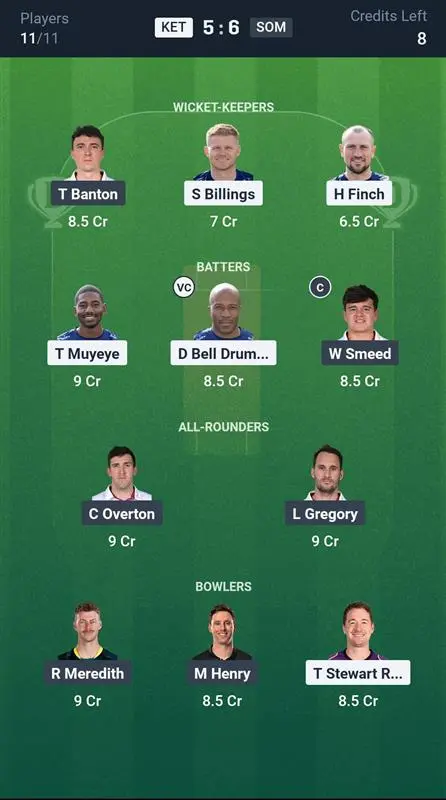 KET vs SOM Small League Team