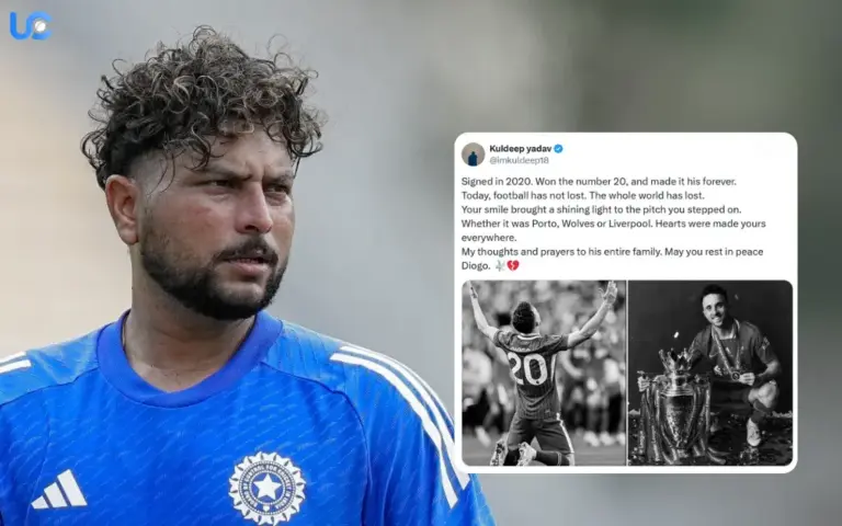 Kuldeep Yadav pays tribute to football star Diago Jota