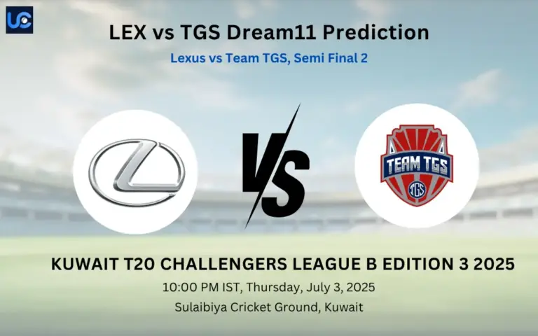 LEX vs TGS Dream11 Prediction