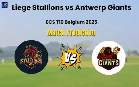 Who will Win Liege Stallions vs Antwerp Giants? Match Prediction – ECS T10 Belgium 2025 Liege Stallions vs Antwerp Giants Match Prediction