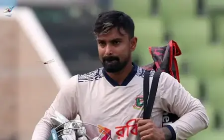Litton Das dropped by Bangladesh for the second ODI