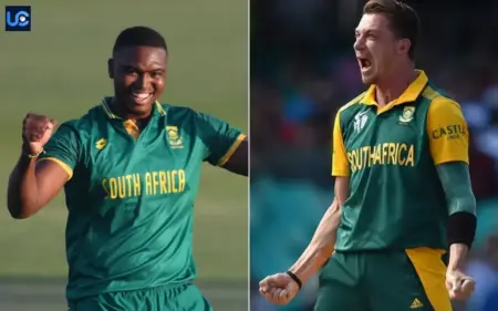 Lungi Ngidi equalled this record of Dale Steyn