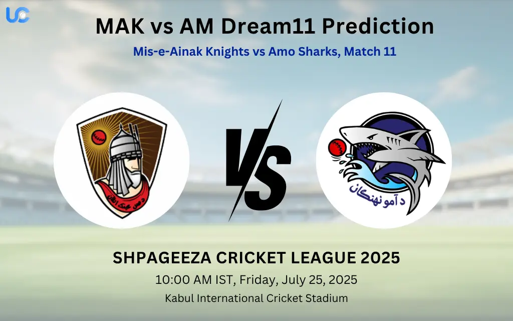 MAK vs AM Dream11 Prediction