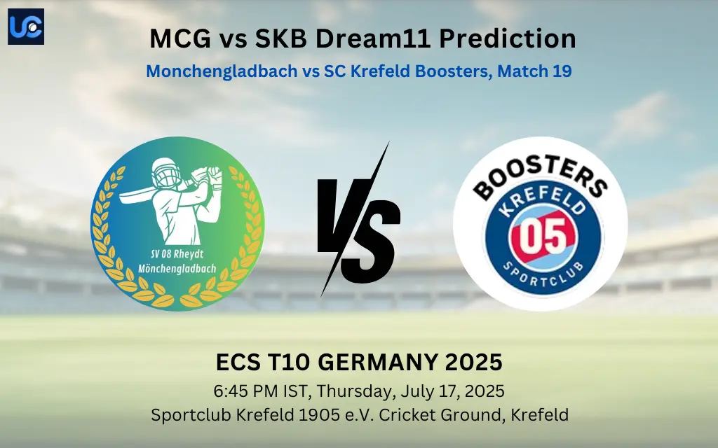 MCG vs SKB Dream11 Prediction