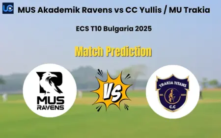 MUS Akademik Ravens vs CC Yullis MU Trakia Match Prediction