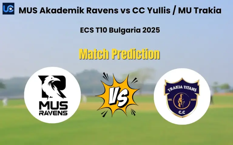 MUS Akademik Ravens vs CC Yullis MU Trakia Match Prediction