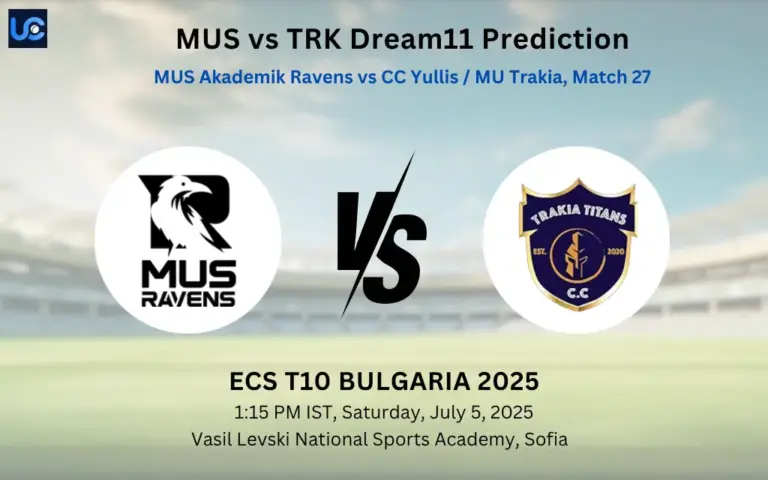MUS vs TRK Dream11 Prediction