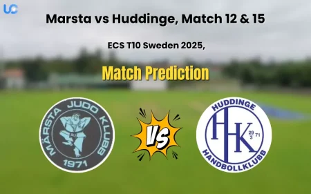 Who will Win Marsta vs Huddinge? Match Prediction – ECS T10 Sweden 2025 Marsta vs Huddinge Match Prediction
