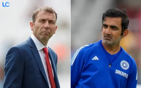 Michael Atherton Warns Gautam Gambhir of Pressure After 5th Test vs England Michael Atherton Reveals the Intense Pressure Gambhir