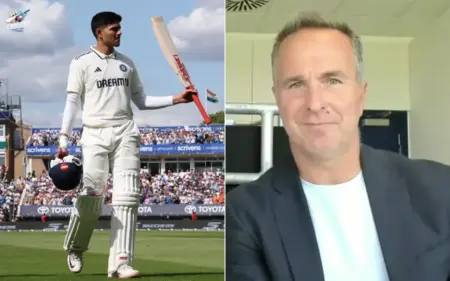 Michael Vaughan makes a massive prediction regarding Shubman Gill's