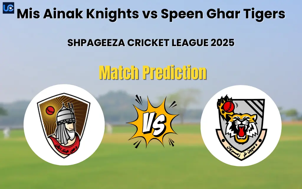 Mis Ainak Knights vs Speen Ghar Tigers Match Prediction