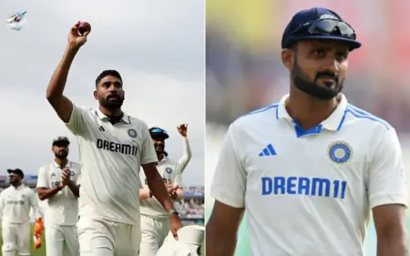 Mohammed Siraj makes a massive revelation regarding Aakash Deep