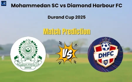 Who will Win Mohammedan SC vs Diamond Harbour FC? Match Prediction – Durand Cup 2025 Mohammedan SC vs Diamond Harbour FC Match Prediction