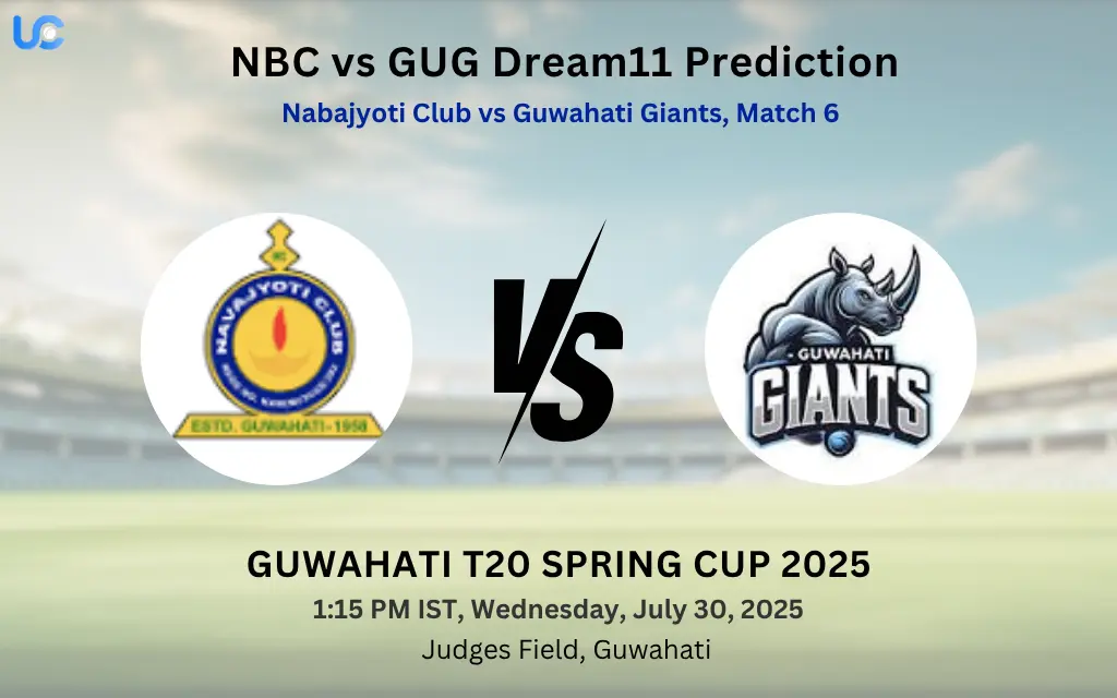 NBC vs GUG Dream11 Prediction