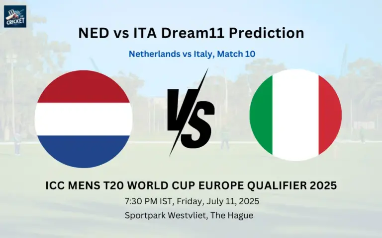 NED vs ITA Dream11 Prediction