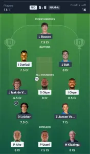 NIG vs NAM-A  Small League Team 