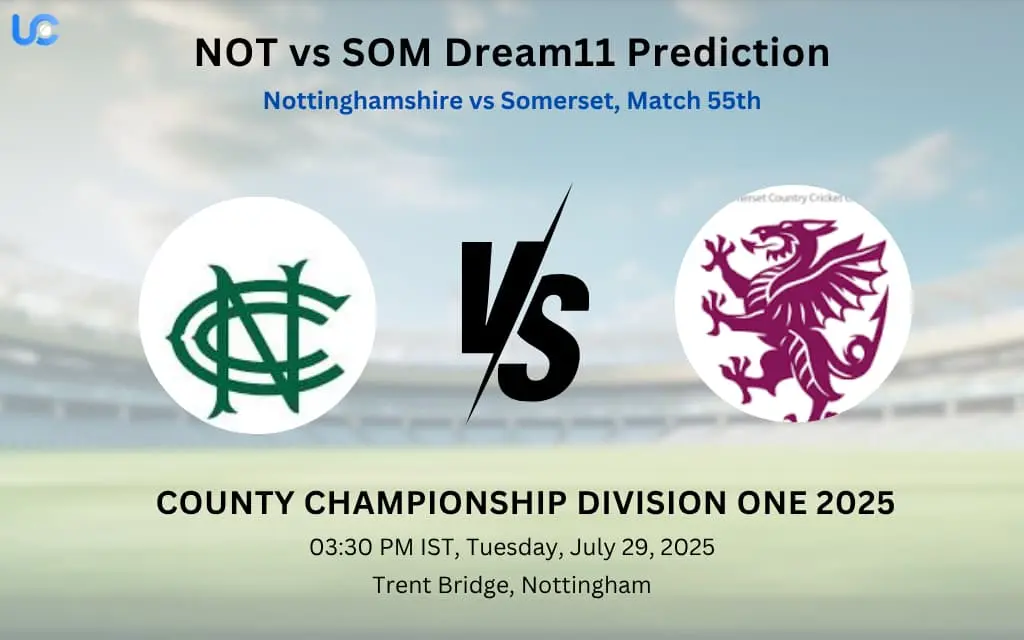 NOT vs SOM Dream11 Prediction