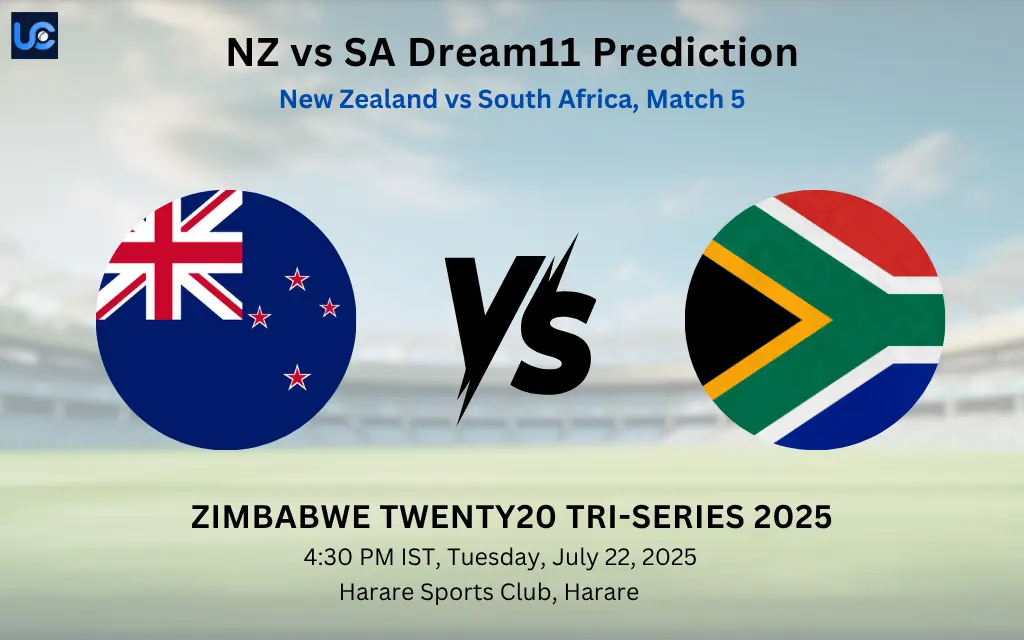NZ vs SA Dream11 Team Prediction : ZIMBABWE T20I TRI-SERIES, 5th T20I: Fantasy Cricket Tips, Captain Choices, Playing XI & Injury Updates 